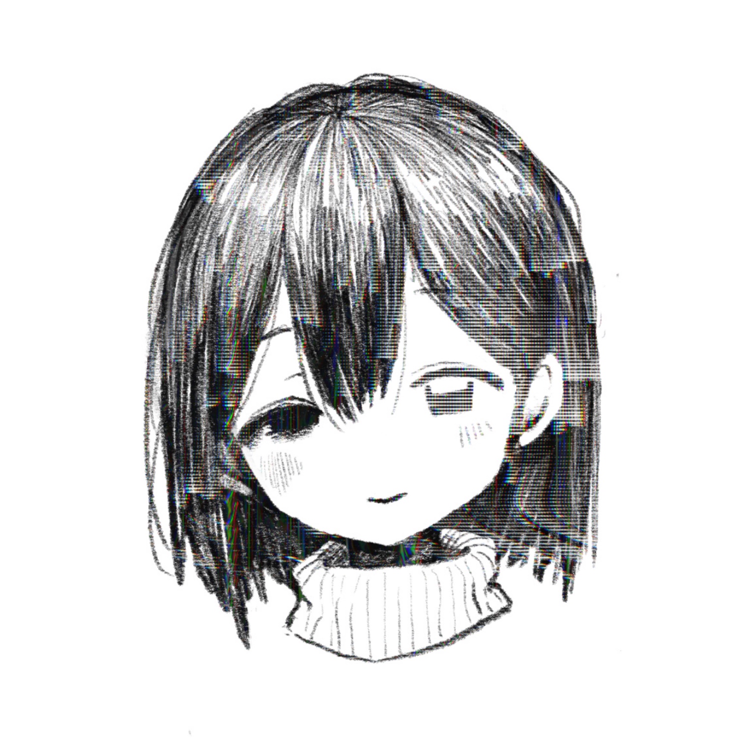 いしいさやが描いた自画像のアイコン